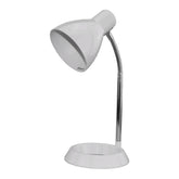 Avide Basic Φωτιστικό Γραφείου με O Βάση Άσπρο